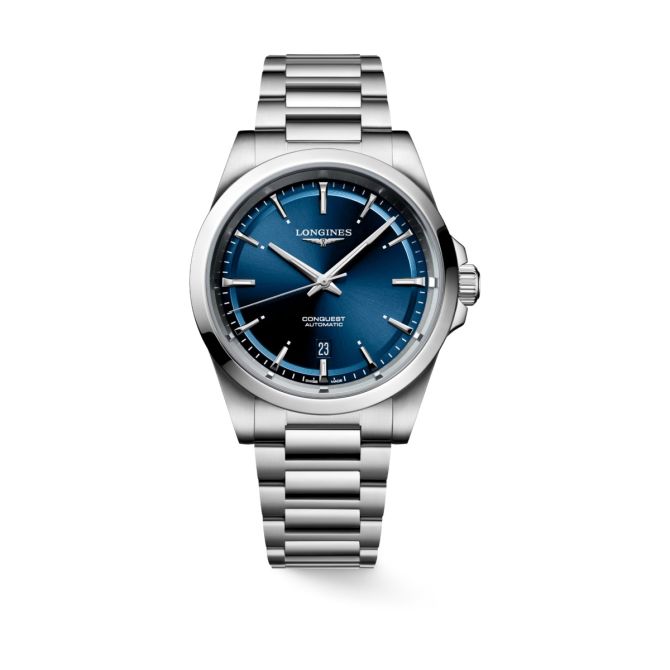 Longines Conquest 41mm Watch, Sunray Blue Dial