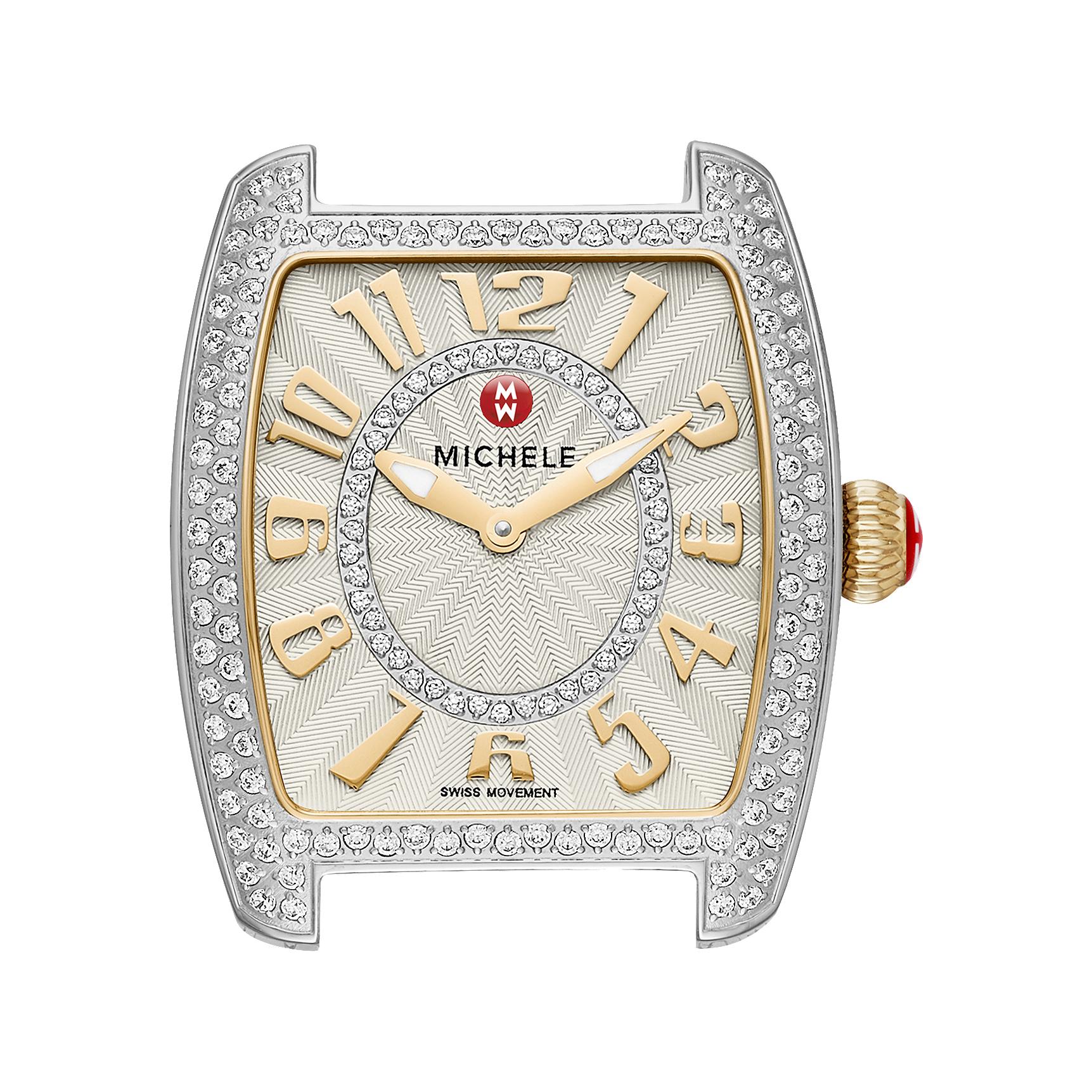 Michele Urban Mini Two Tone Diamond Dial