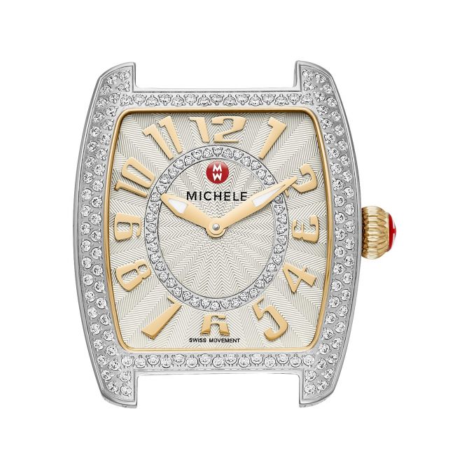 Michele watches urban mini two tone sale