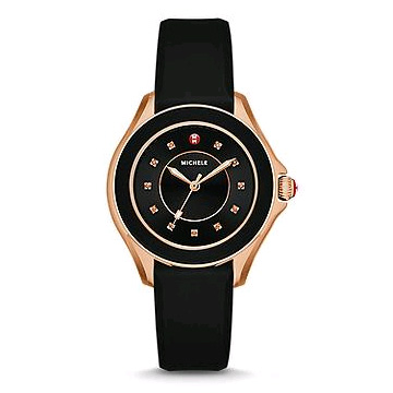 Michele cape sale watch black