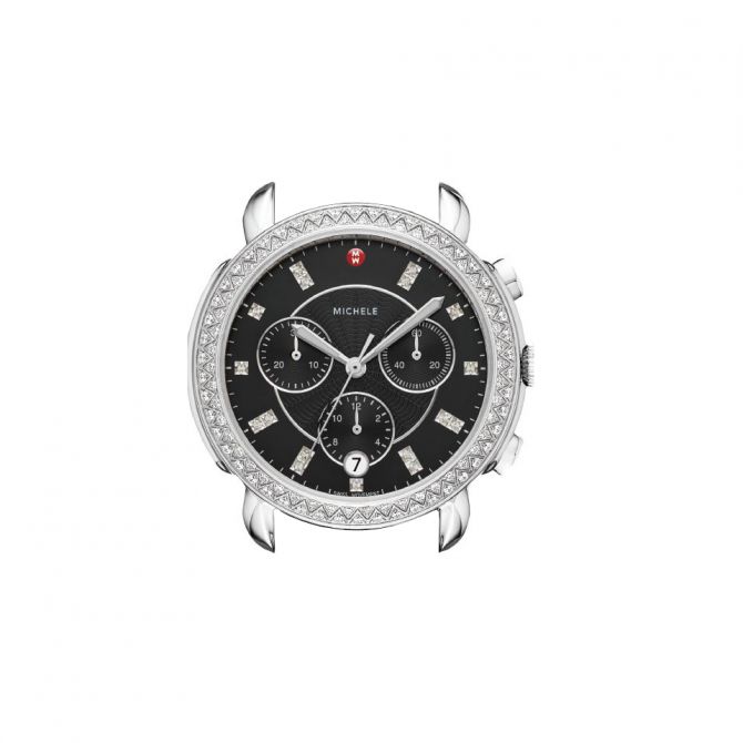 Michele Watch Sidney Chrono Black Dial MW30A01A1132 Borsheims