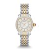 Michele Lilou Two Tone 18k Gold Diamond Watch MWW22B000001