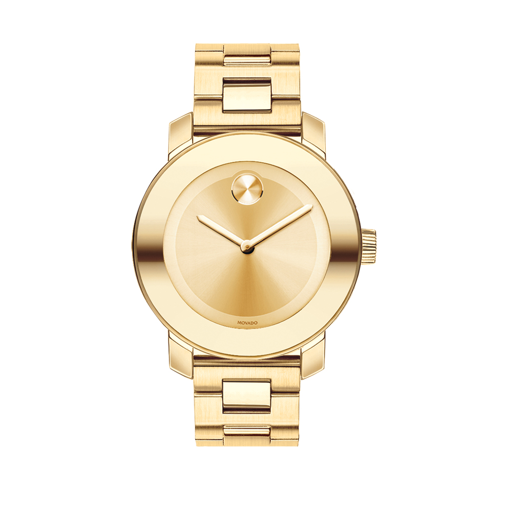 Movado BOLD Bracelet Watch, Yellow Tone | Borsheims