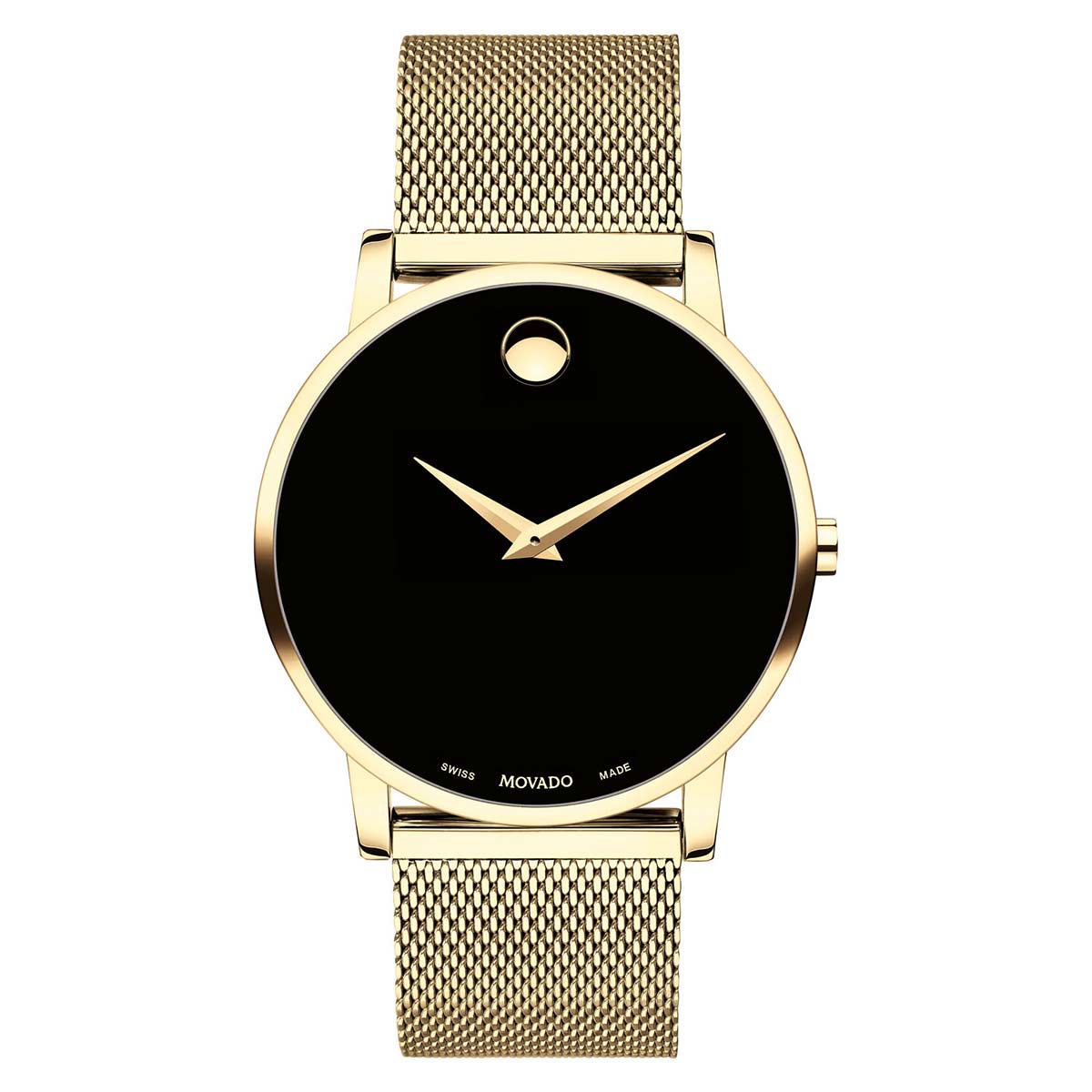 movado museum classic stainless steel