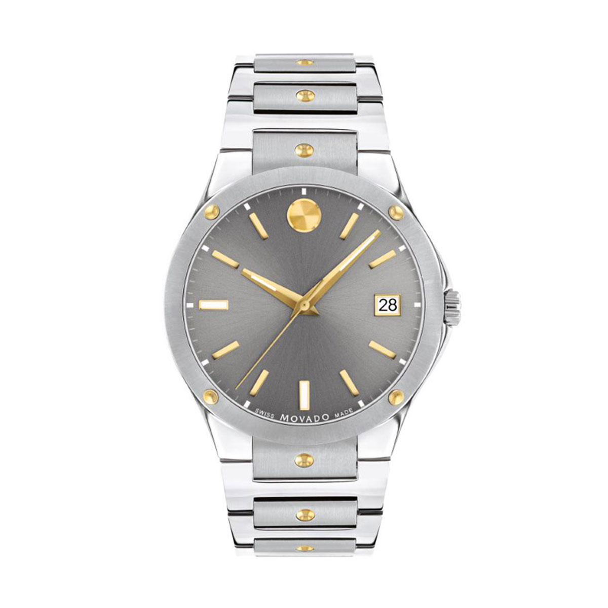 Grey movado outlet watch