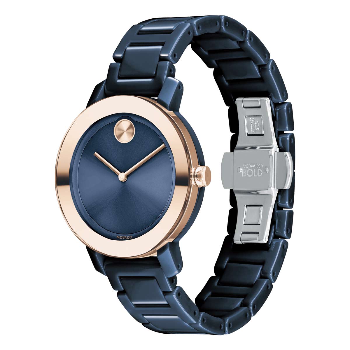 movado bold evolution blue