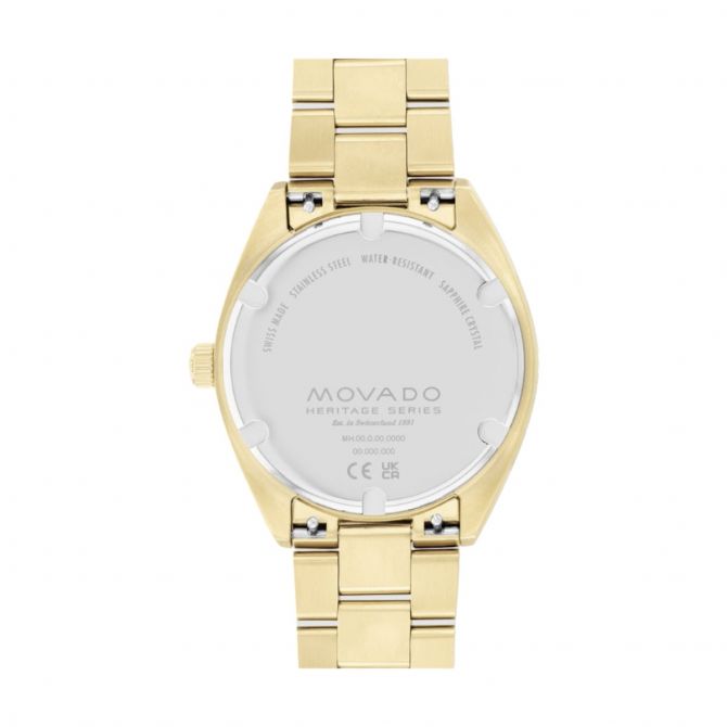 Movado heritage series datron hot sale