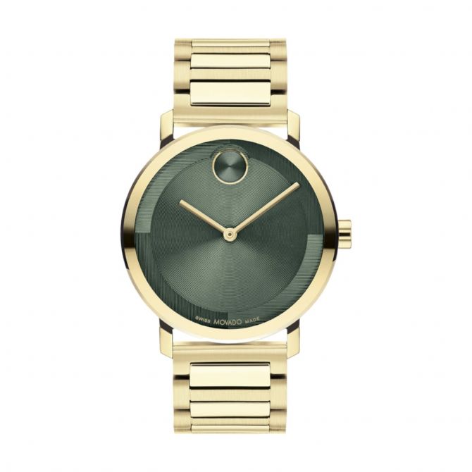 Movado Bold Evolution 2.0 40mm Watch, Green Dial