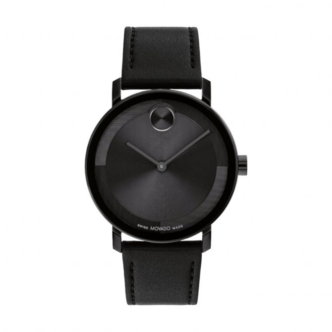 Movado Bold Evolution 2.0 40mm Watch, Black Dial