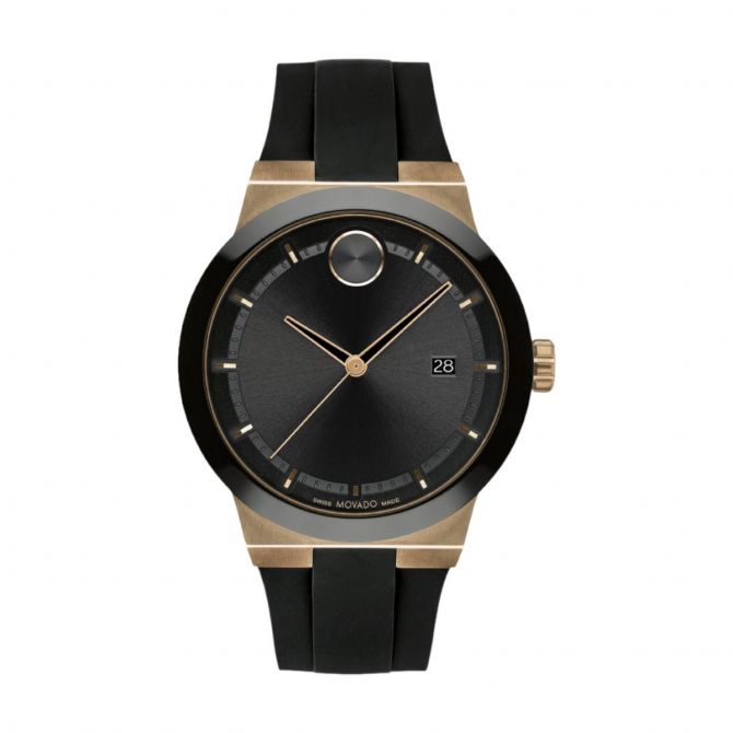 Movado Bold Fusion 42mm Men's Watch, Black Tone Dial