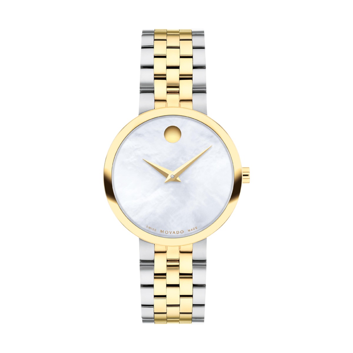 Movado women's white watch hotsell