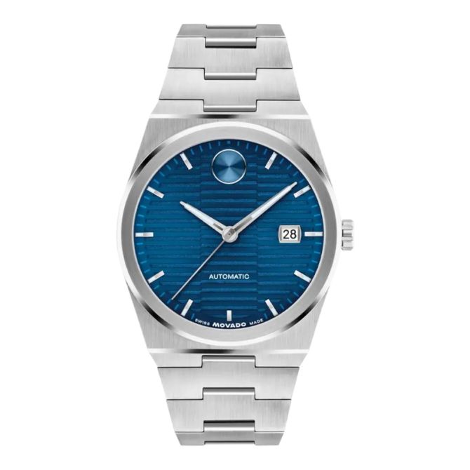 Movado Bold Quest Automatic 39mm Men's Watch, Blue Dial