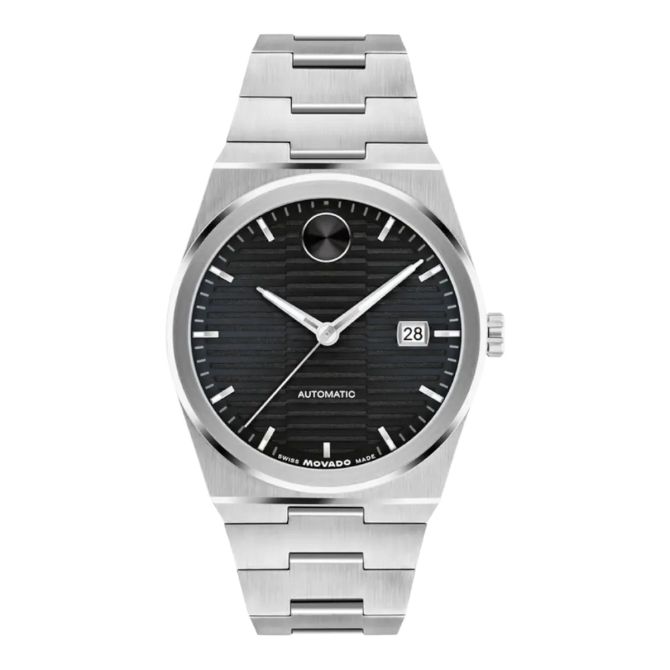 Movado Bold Quest Automatic 39mm Men's Watch, Black Dial