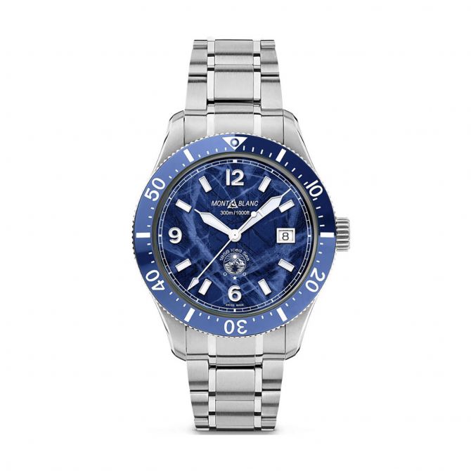 Seiko Prospex 'Glacier Blue' Automatic Traveller GMT Stainless Steel  Bracelet SPB385J1 - First Class Watches™ SGP