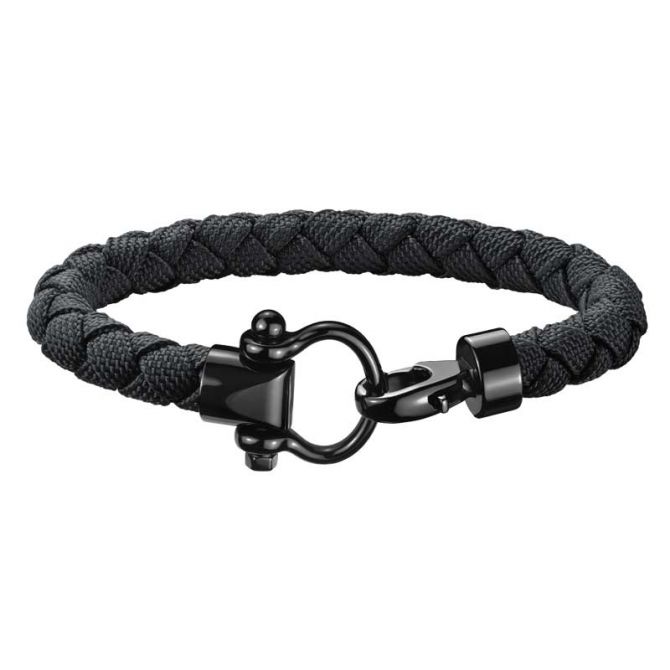 Omega Black Nylon Sailor Bracelet