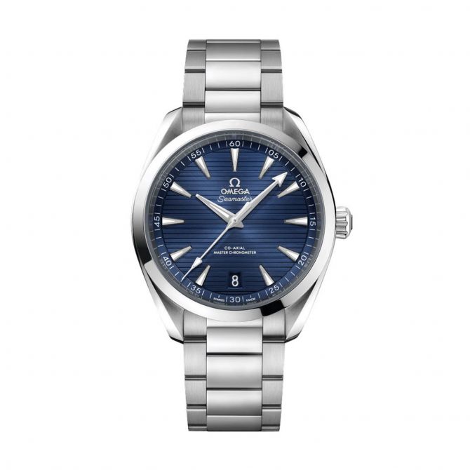 Omega Seamaster Aqua Terra 150m Co-Axial Master Chronometer 41mm Watch, Blue Dial