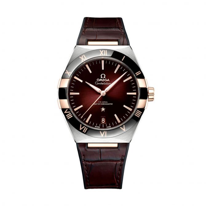 Omega Constellation Co Axial Master Chronometer 41mm Men s Watch Red Dial