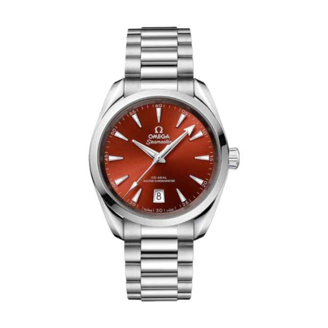 Omega Seamaster Aqua Terra Shades Co-Axial Master Chronometer 38mm Men's Watch, Terracotta Dial