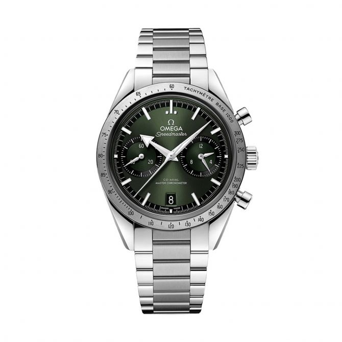 Omega Speedmaster '57 Co-Axial Master Chronometer Chronograph 40.5mm Men's Watch, Green Dial