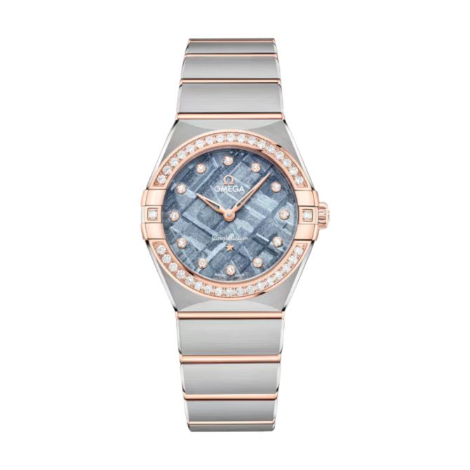 Omega Constellation 28mm Women's Watch, Blue Dial