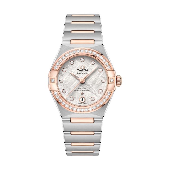 Omega Constellation Sedna 29mm Woman's Watch, Grey Dial