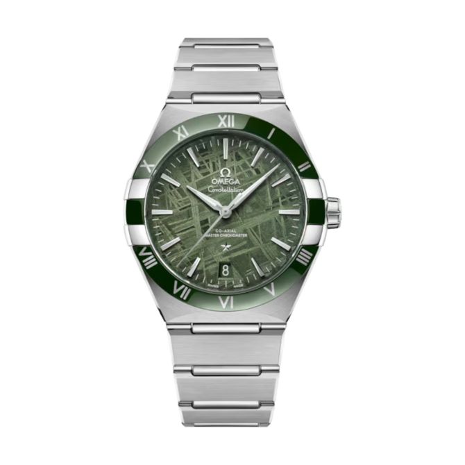 Omega Constellation 41mm Men's Watch, Green Dial