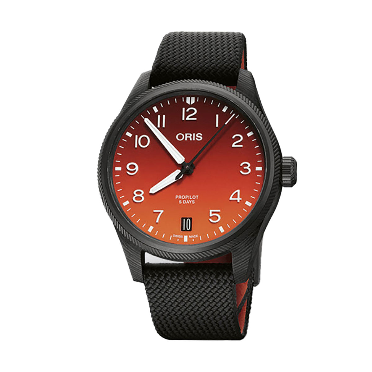 Oris Coulson Limited Edition 41mm Watch Orange Dial