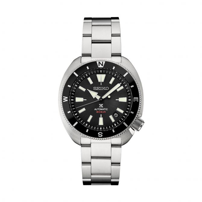 Seiko Prospex 42mm Watch, Black Dial