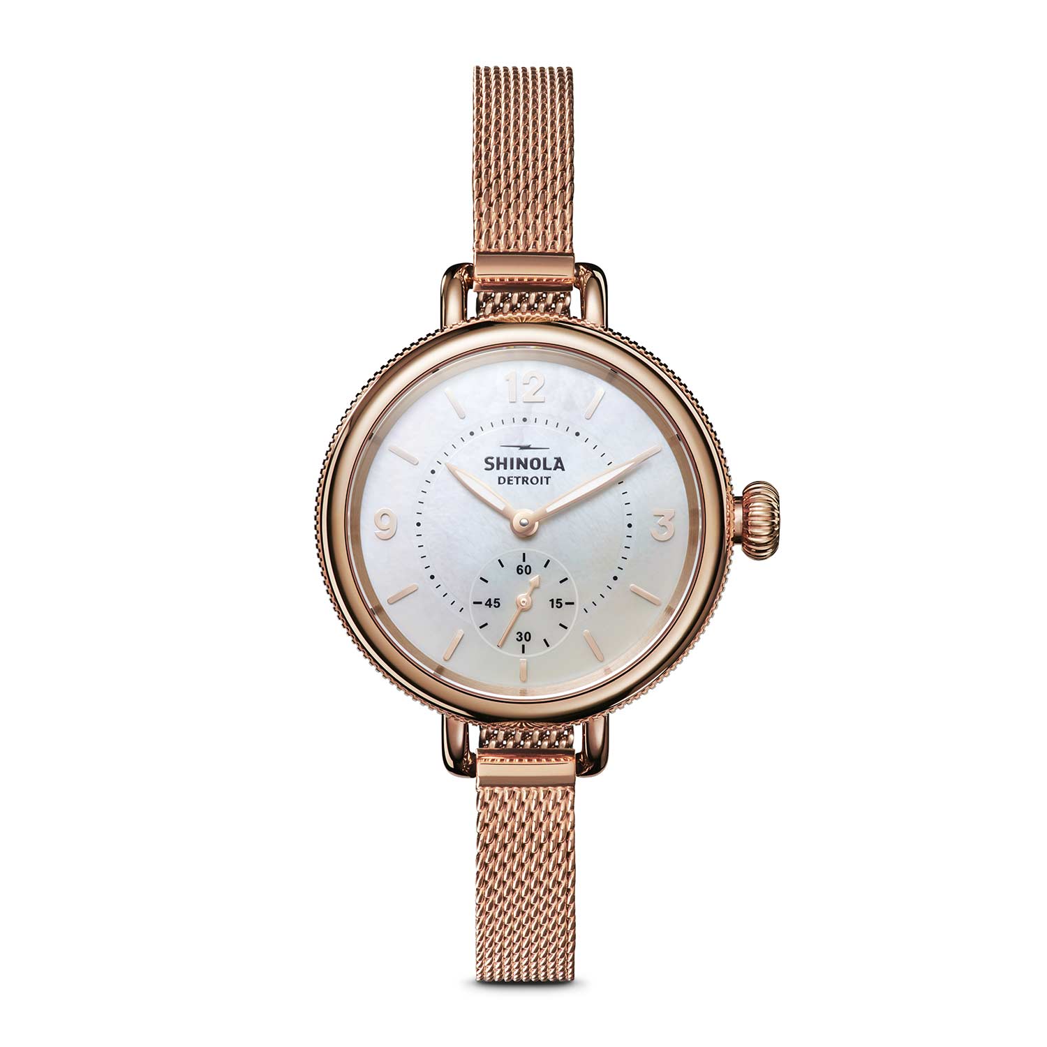 Shinola Birdy 34mm Watch, Mother of Pearl Dial | S0120121837 | Borsheims