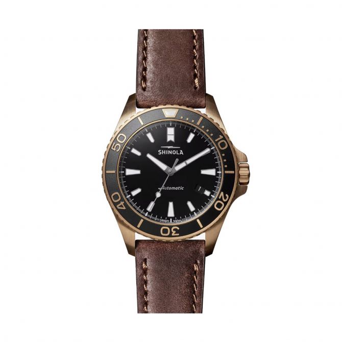 Shinola Bronze Monster 43mm Automatic Watch