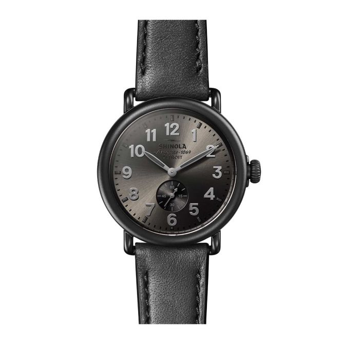 Shinola Runwell Watch, 41mm Gunmetal Dial