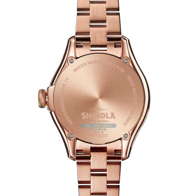 Shinola Vinton Women's Rose Gold 32mm Watch