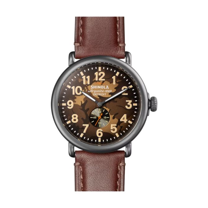 Shinola Runwell 47mm Men's Watch, Camo Dial