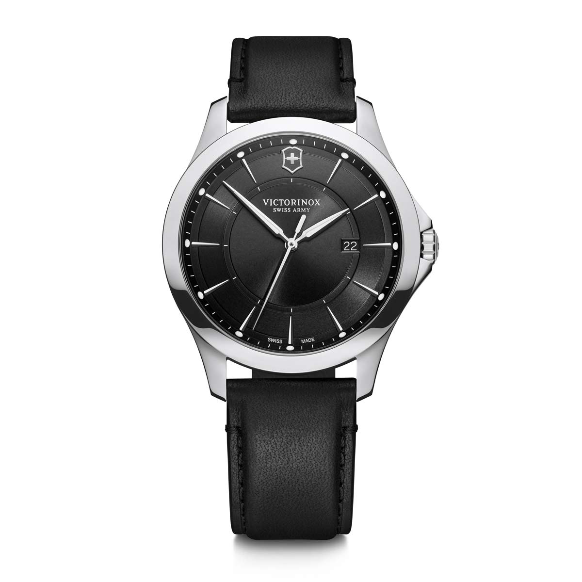 Victorinox Swiss Army Alliance 40mm Watch, Black and Silver Dial ...