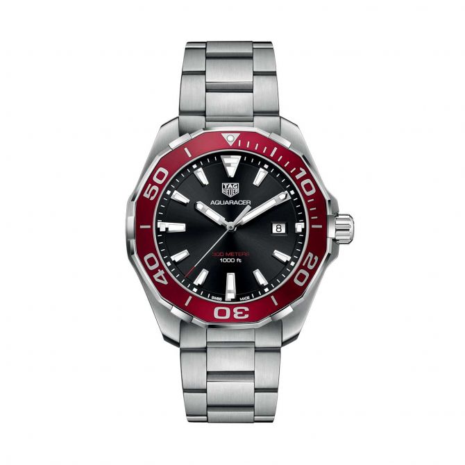 Tag heuer aquaracer hot sale quartz 43mm mens watch