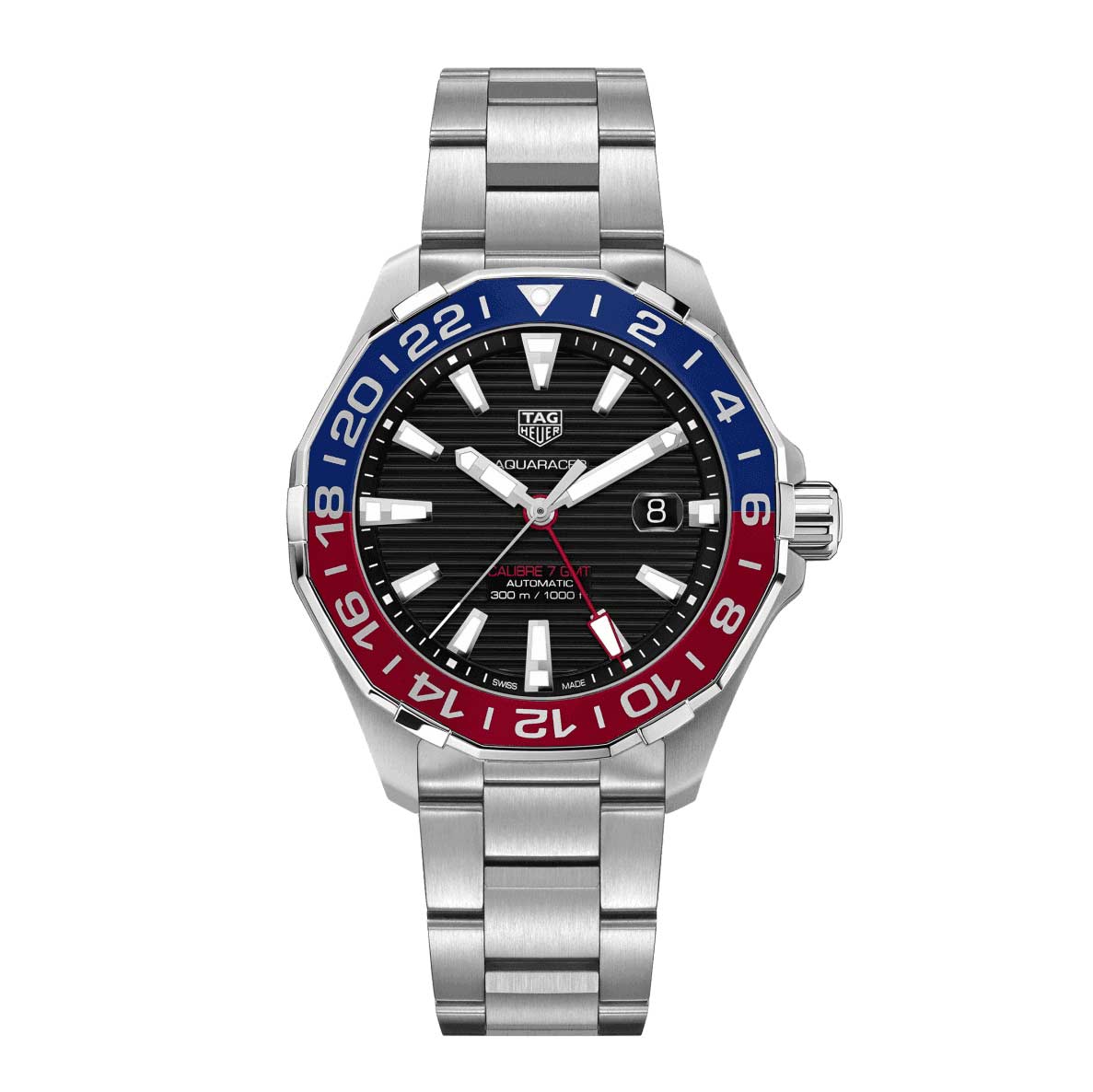 TAG Heuer Aquaracer Calibre 7 Twin Time Watch WAY201F.BA0927