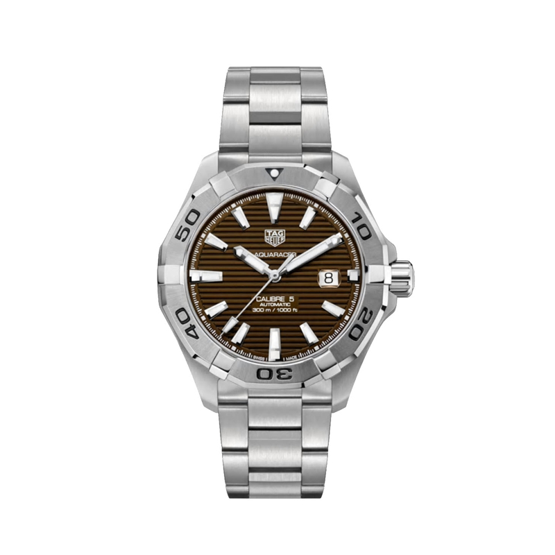 tag heuer aquaracer brown