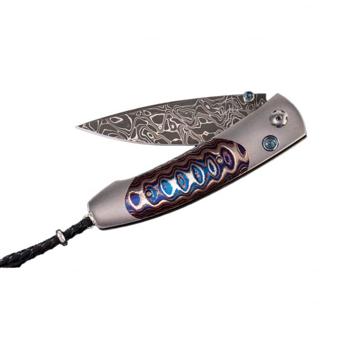 William Henry Dark Fire Pocket Knife