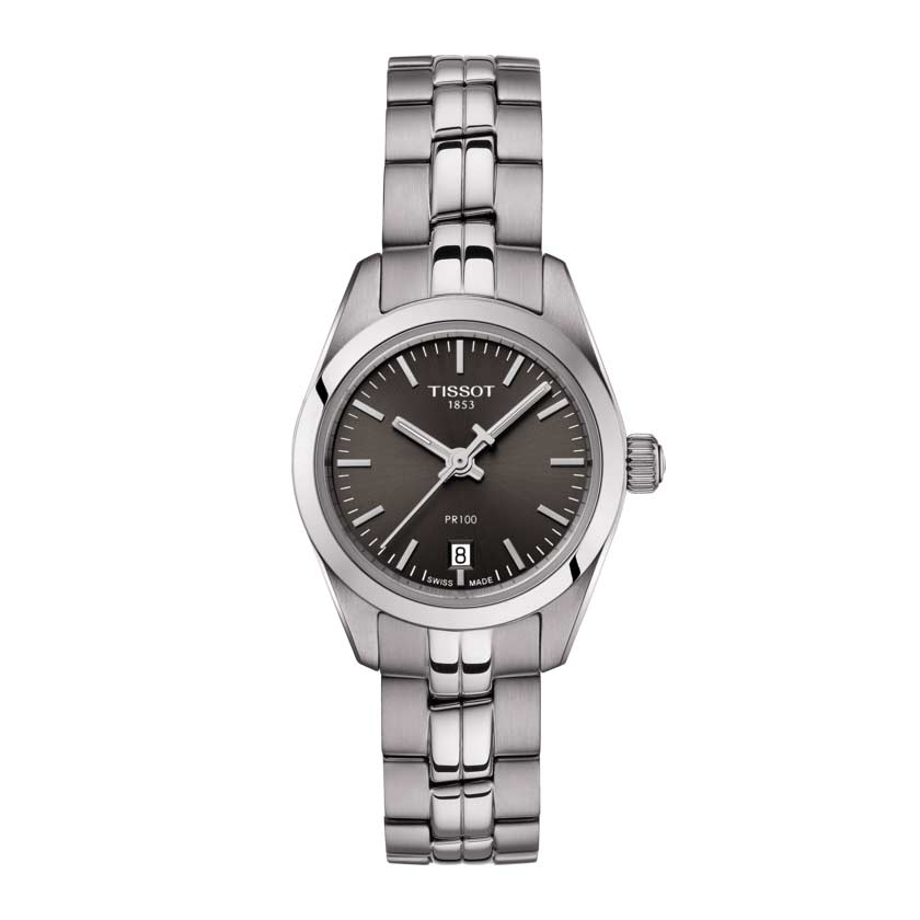 Tissot PR 100 Women s Watch Small with Anthracite Dial