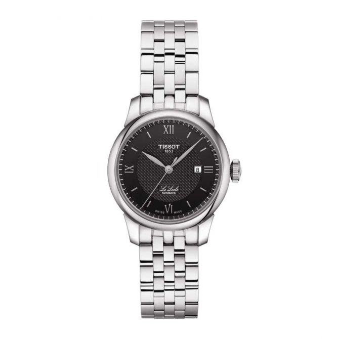 Tissot Le Locle Automatic Women's Watch, Black Dial