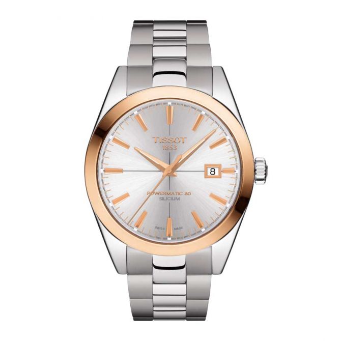 Tissot Gentleman Watch, Silver Dial