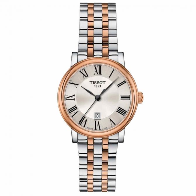 Rose gold tissot ladies watches hot sale