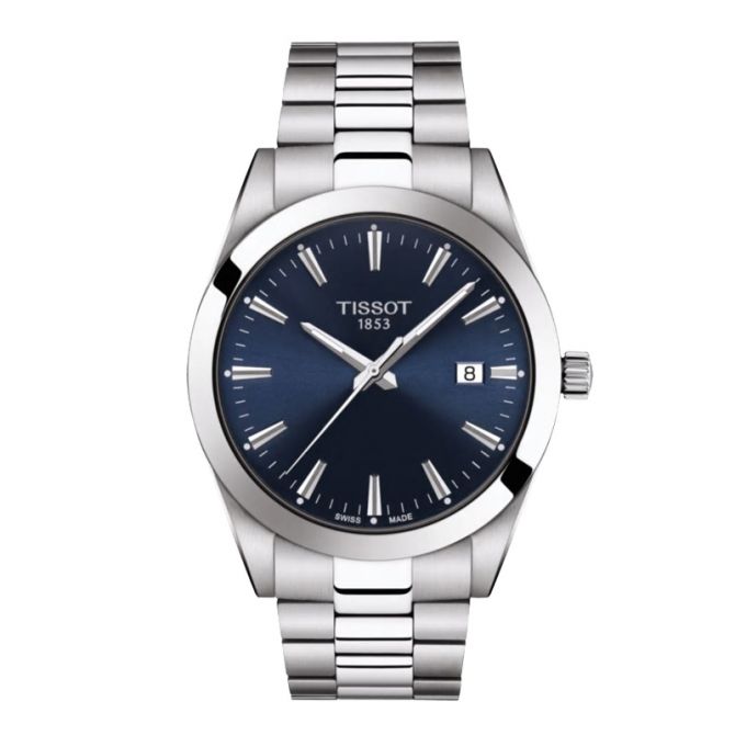 Tissot Gentleman 40mm Watch Blue T1274101104100 Borsheims