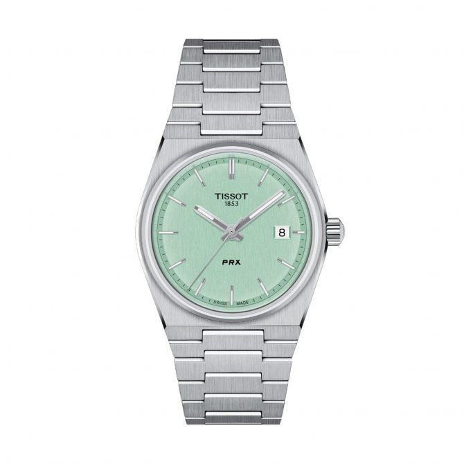 Tissot Prx 35Mm Unisex Green Watch T1372101108100 from WatchPilot™