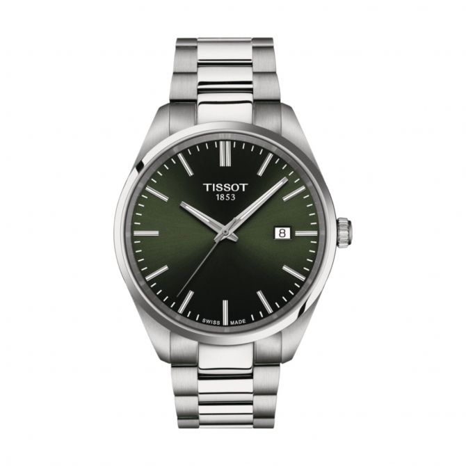 Tissot PR 100 40mm Men's Watch, Green Dial