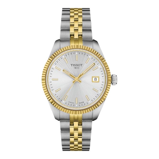 Tissot Ballade 34mm Women's Watch, Silver Dial