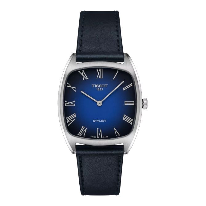 Tissot Stylist 32mm x 32mm Watch, Blue Dial