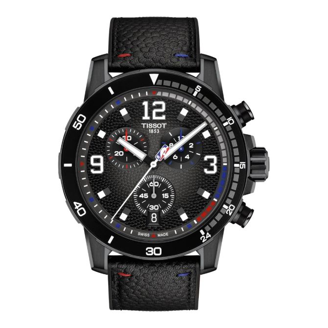 Tissot Supersport NBA Special Edition 45.5mm Watch, Black Dial