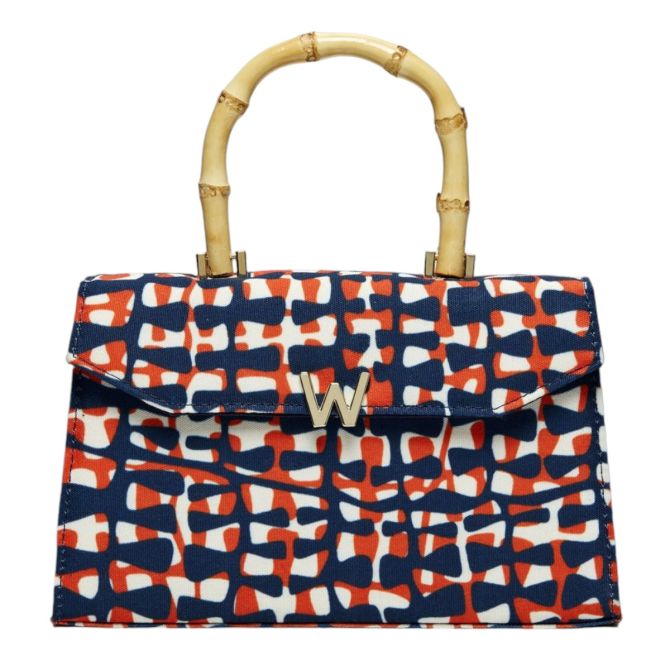 WOLF Evie Large Bag, Funky Town Navy