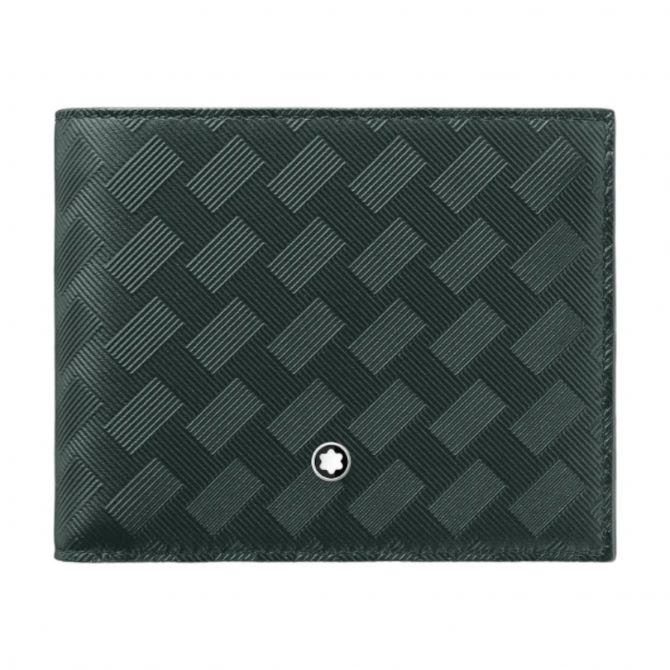 Montblanc Extreme 3.0 Collection 6 Card Case BiFold Wallet, British Racing Green